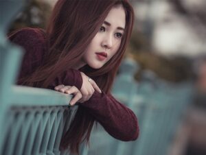 Chụp xóa phông với ống kit 18-55