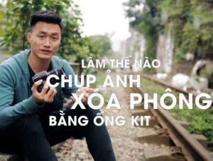 lam nao de chup anh xoa phong voi ong kinh kit