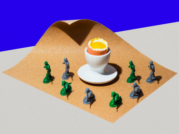 18. Tác phẩm: Food Puns. Nhiếp ảnh gia: Grant Hegedus (Vương quốc Anh). Hạng: Chuyên nghiệp. Thể loại: Tĩnh vật