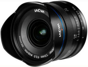 venus optics ra mat laowa 7 5mm f2 ong kinh rong nhat tren gioi danh cho mft