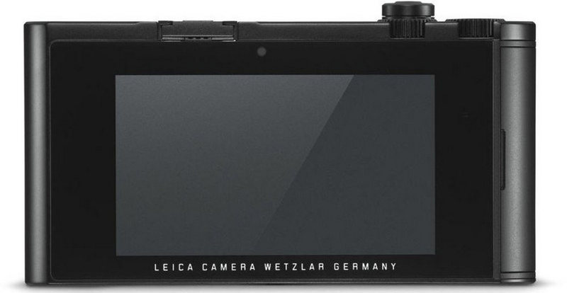 Phía sau của Leica TL2 có thiết kế tối giản và toàn bộ điều khiển qua một màn hình cảm ứng lớn .