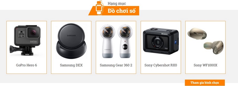 danh sach binh chon cac thiet bi xuat sac cua vnexpress net trong nam 2017 2 1