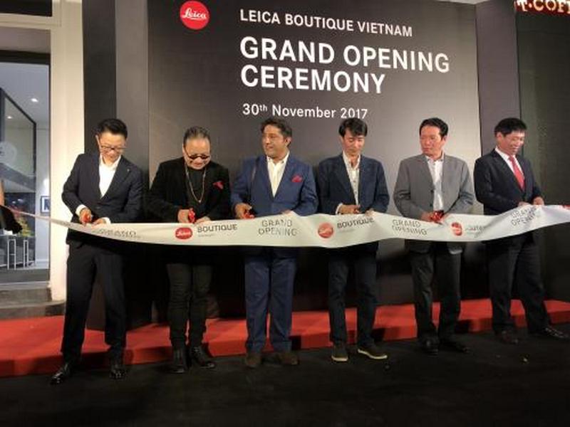 Lễ khai trương cửa hàng Leica Boutique đầu tiên tại Việt Nam.