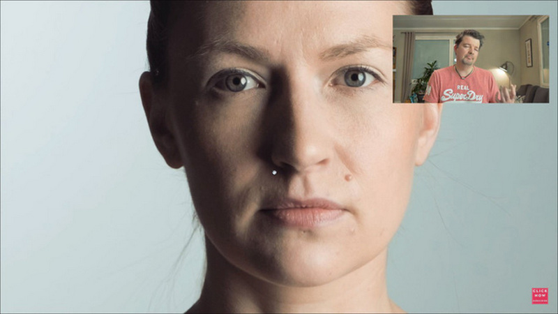 Phần bóng đổ trên mũi quá lớn.