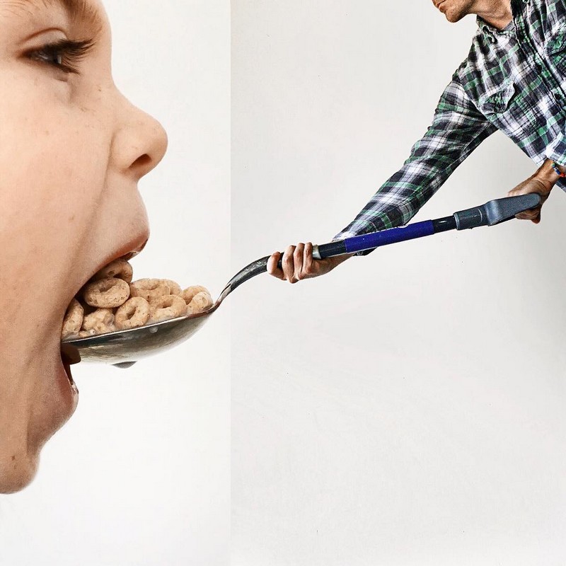 Khi bị thần lợn nhập thì bấy nhiêu đồ ăn mới đủ đô nhé.