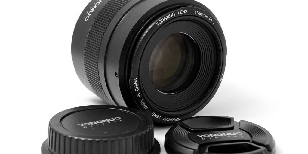 yongnuo gioi thieu lens yn 50mm f 1 4n e cho may anh nikon f 4 2