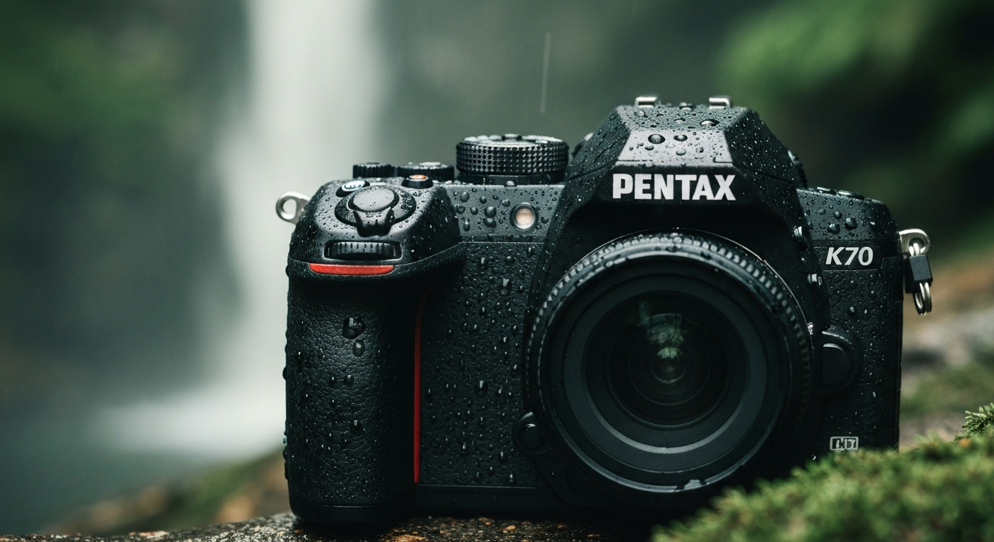 Hướng dẫn sử dụng máy ảnh Pentax K70 chi tiết từ A-Z cho người mới bắt đầu 8 Khả năng chống chịu thời tiết là ưu điểm vượt trội của K70.